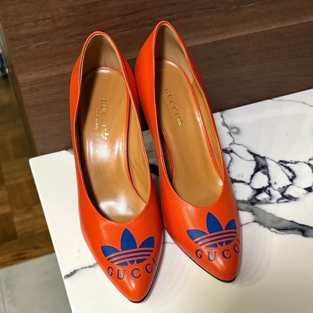 RARE GUCCI X ADIDAS HEELS